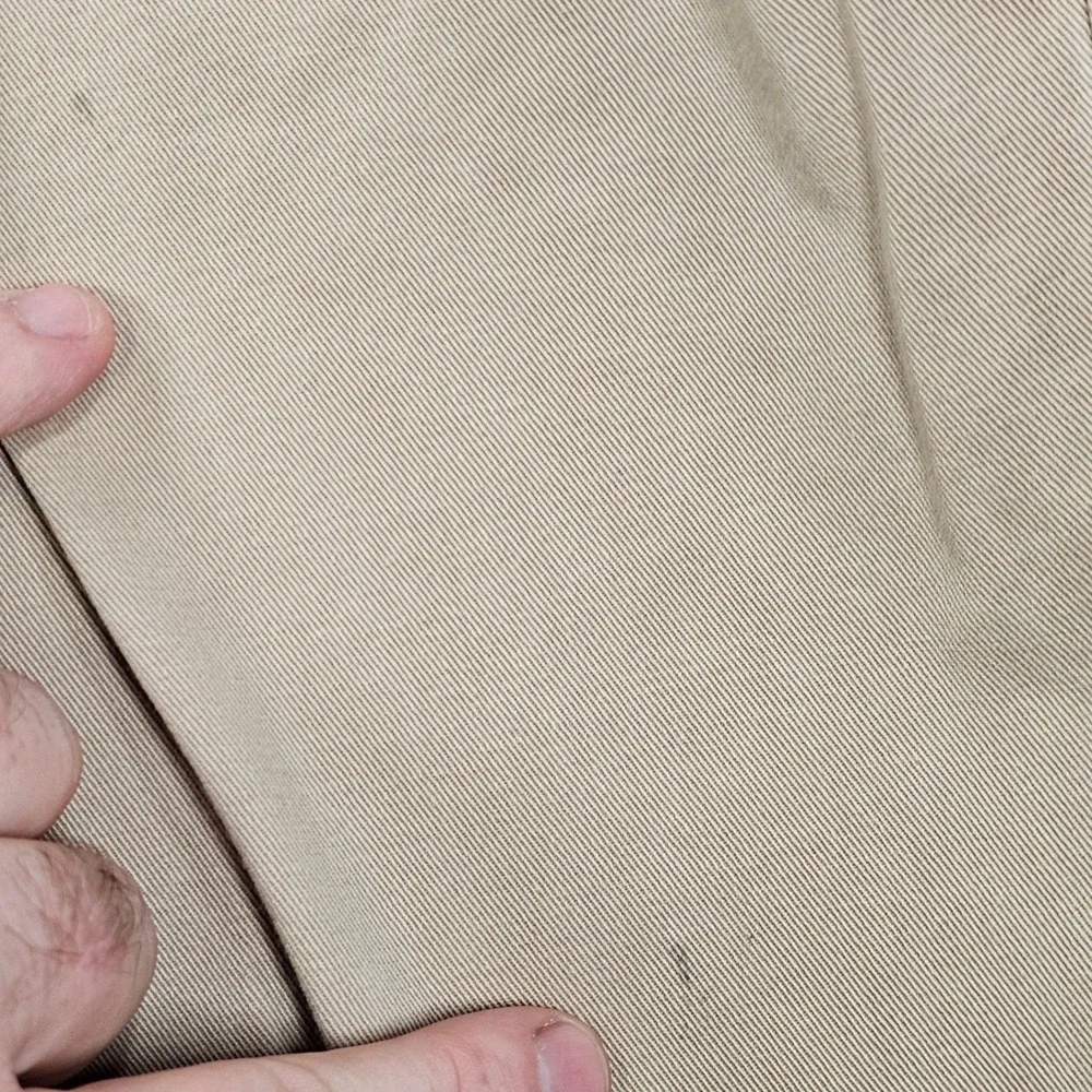 Polo Ralph Lauren 650 Pants Mens 38x30 Khaki Straight Leg 5 Pocket Twill Chino